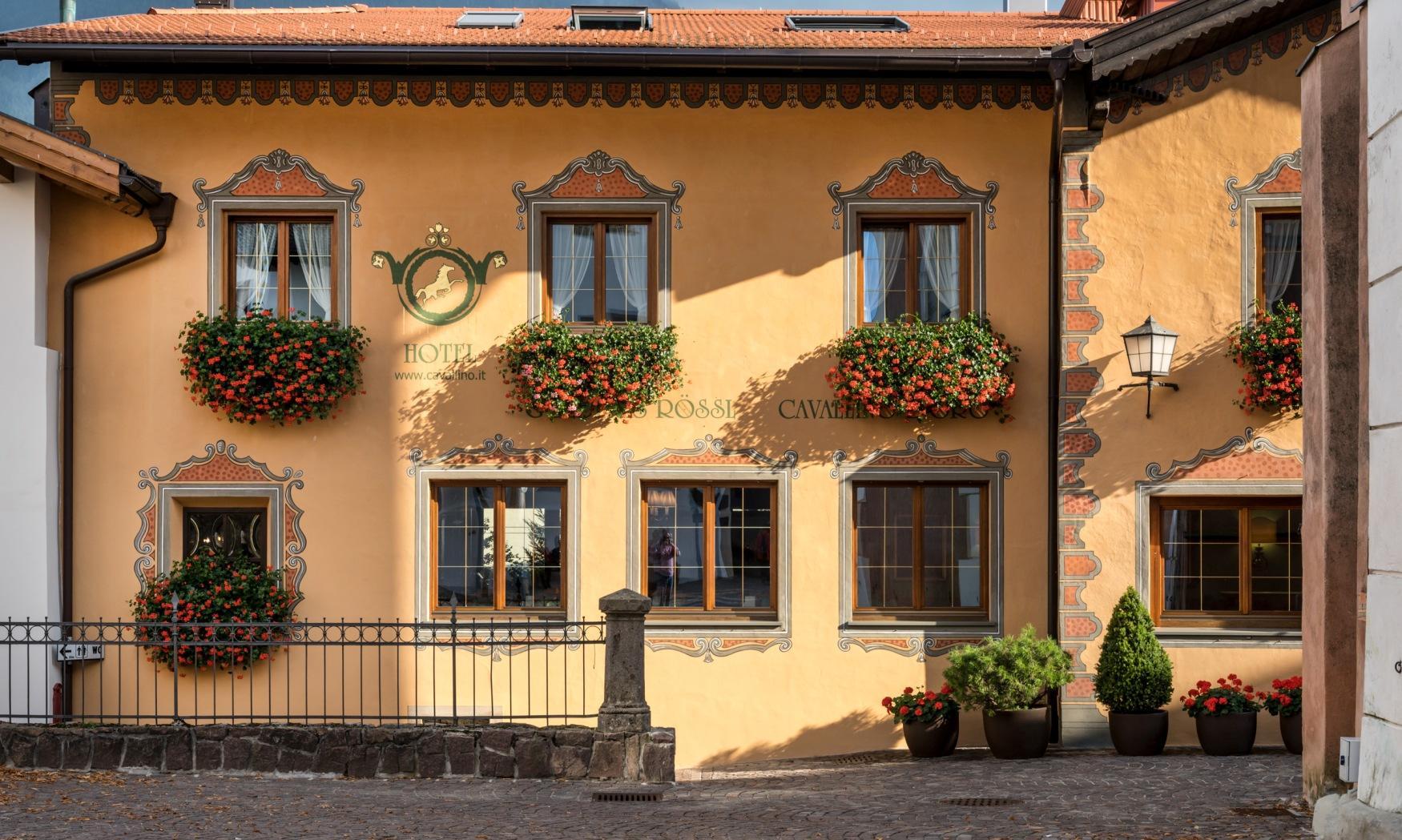 Hotel Cavallino D'Oro Bed&Breakfast Castelrotto Exterior photo